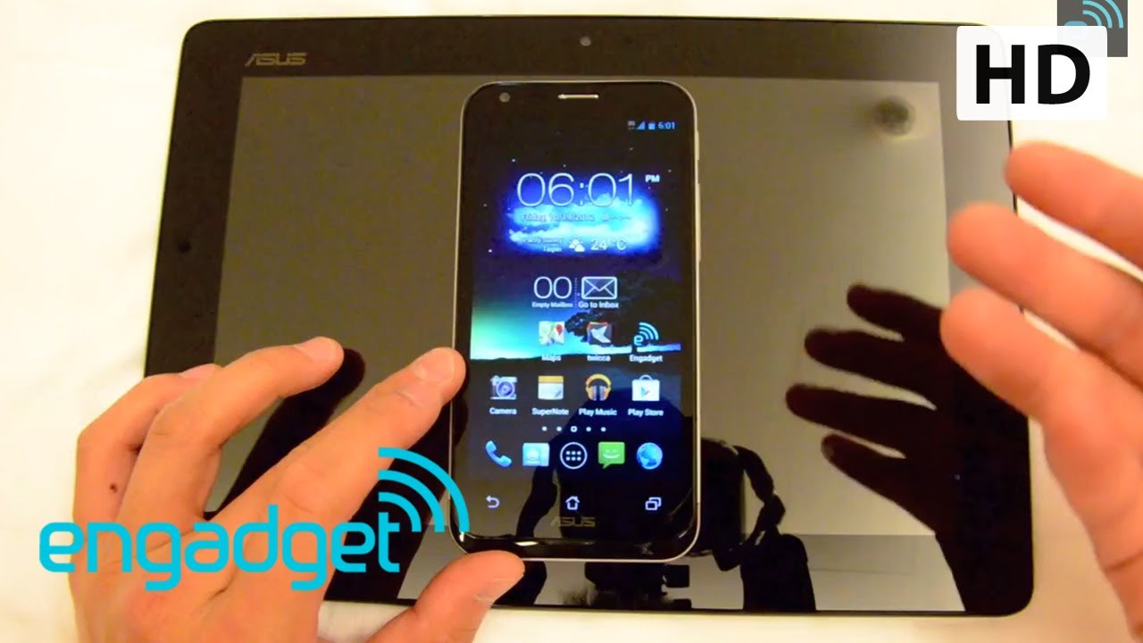 ASUS PadFone 2 Software Hands On | Engadget