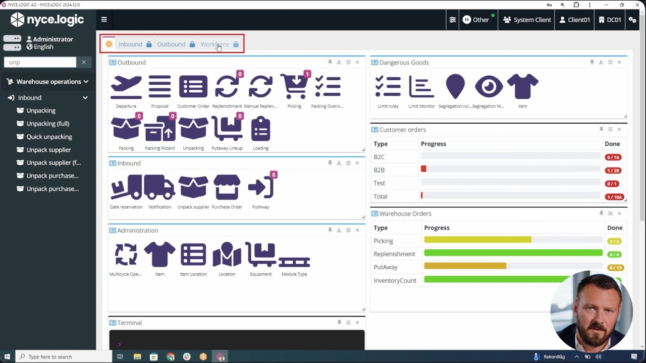 nyce.logic WMS: Warehouse Management Simplified