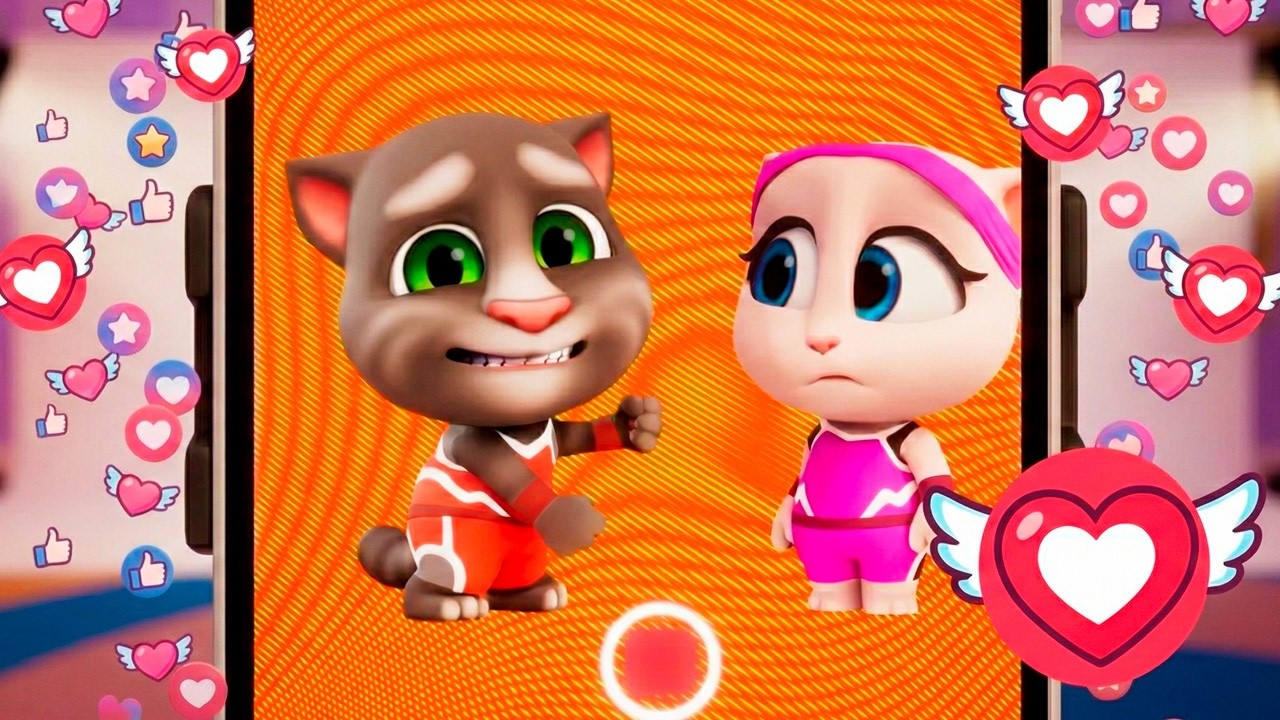 Talking Tom: Rei do TikTok ou Rei do Mico? ⭐ Desenhos Animados Engraçados Para Crianças