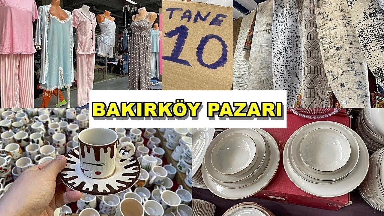 BAKIRK&Ouml;Y PAZARI❗️/NE ALIRSAN 10 TL❗️/G&Ouml;ZLERİNE İNANAMAYACAKSIN/BURDAN UCUZU YOK ❗️/&Ccedil;EYİZ ALIŞVERİŞİ