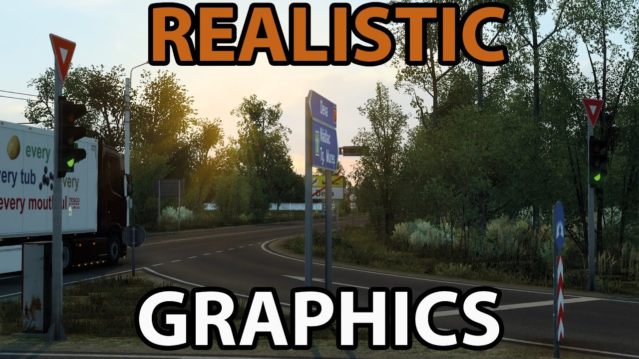 BEST GRAPHICS MODS FOR ETS2 1.43