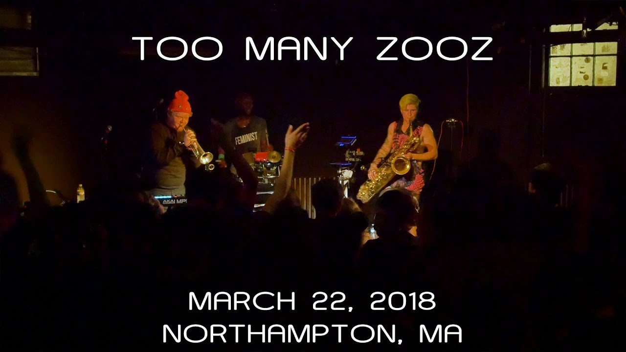 TOO MANY ZOOZ: 2018-03-22 - Pearl Street; Northampton, MA (Complete Show) [4K]