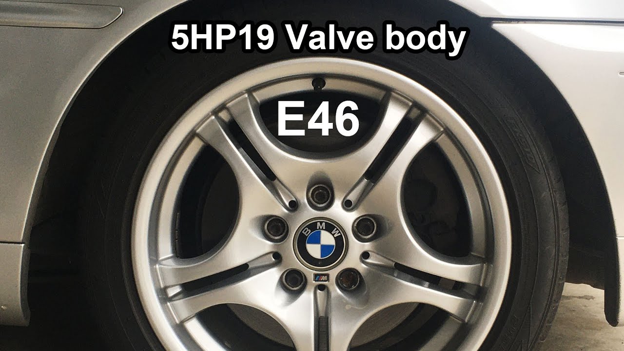 ZF 5HP19 valve body disassembly