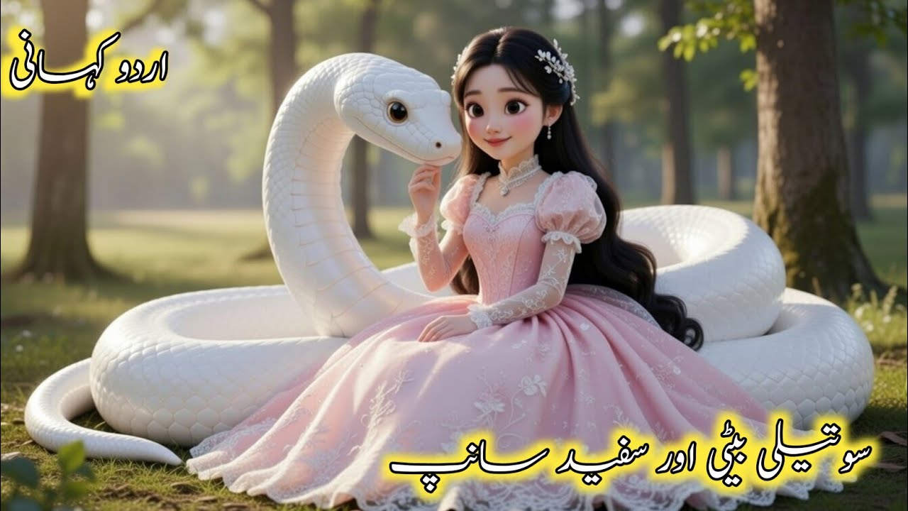 Stepdaughter And White Snake| سوتیلی بیٹی اور سفید سانپ | Urdu/Hindi
