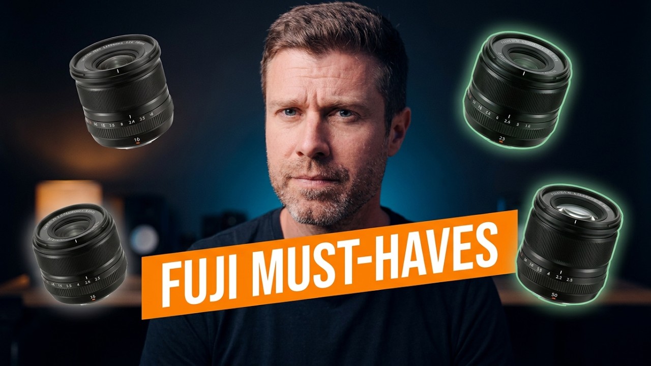 Die einzigen 2 Objektive, die du für das Fujifilm X System brauchst #fujifilm