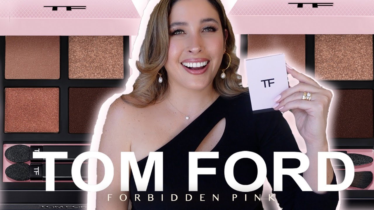 TOM FORD FORBIDDEN PINK EYESHADOW QUAD | MOST BEAUTIFUL VALENTINES PALETTE : SWATCHES, REVIEW, DEMO