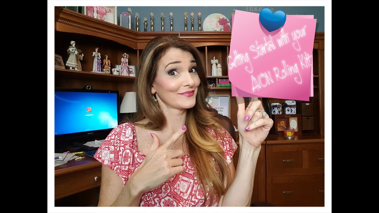Getting started with an Avon rolling beauty kit