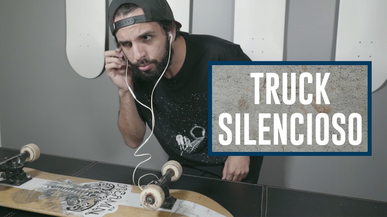 Como tirar o RANGIDO do TRUCK do skate