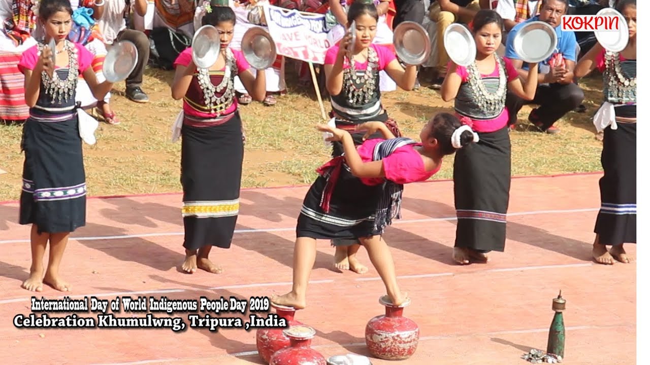 II Hojagiri Dance II International Day of World Indigenous People's Day Celebration II Tripura II