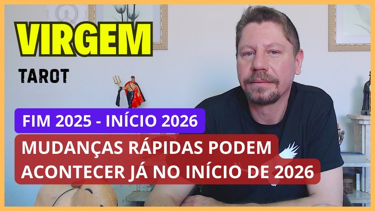 VIRGEM TAROT ♍ MUDANÇAS RÁPIDAS PODEM ACONTECER JÁ NO INÍCIO DE 2026!