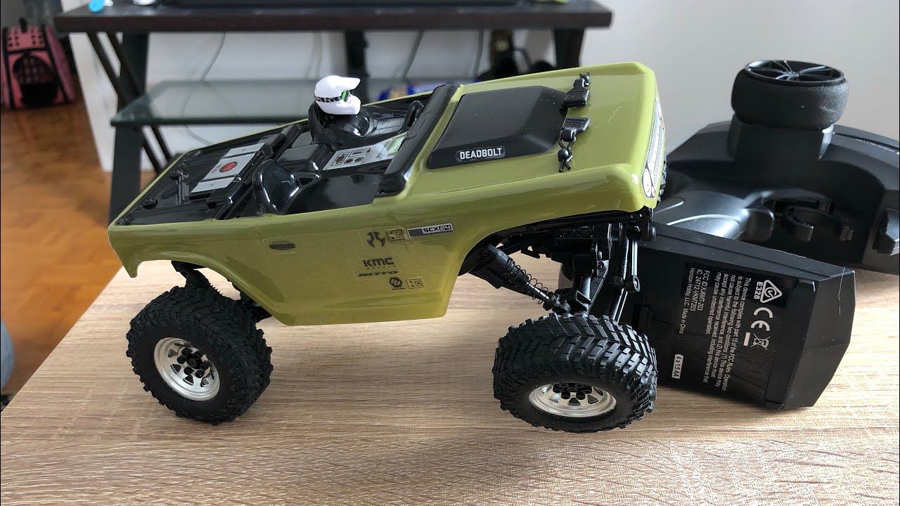 Axial SCX24 deadbolt simple modifications from FREE to $$
