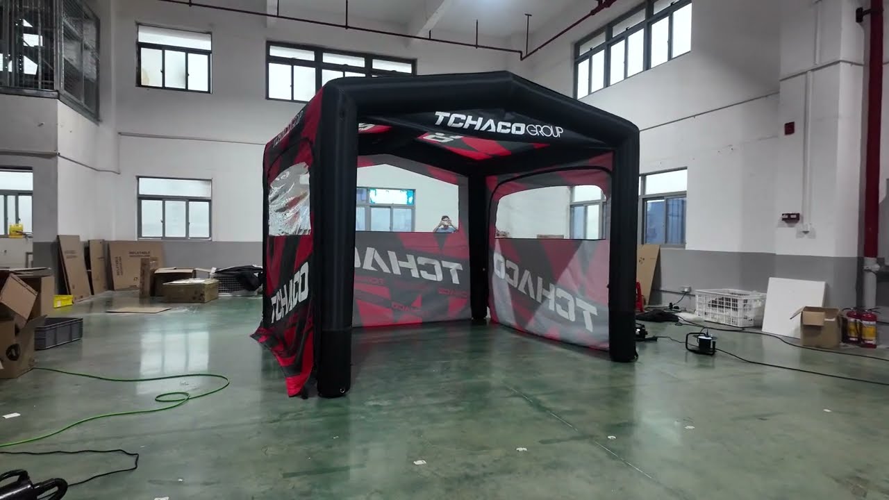 Square Tent Inflatable for Advertising Exhibitions Trade Shows Parties Inflatable Spider Arch Tent