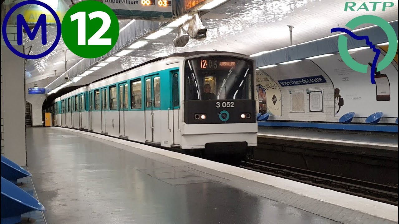 Métro ligne 12 RATP [4K] Quelques MF67 A2 sur la ligne 12 du métro à Paris