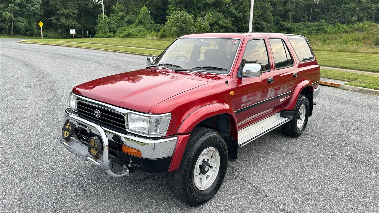 1995 Toyota Hilux Surf KZN130 SSR-X ——97,473 Miles - 4WD - TURBO DIESEL - JDM - WALK AROUND