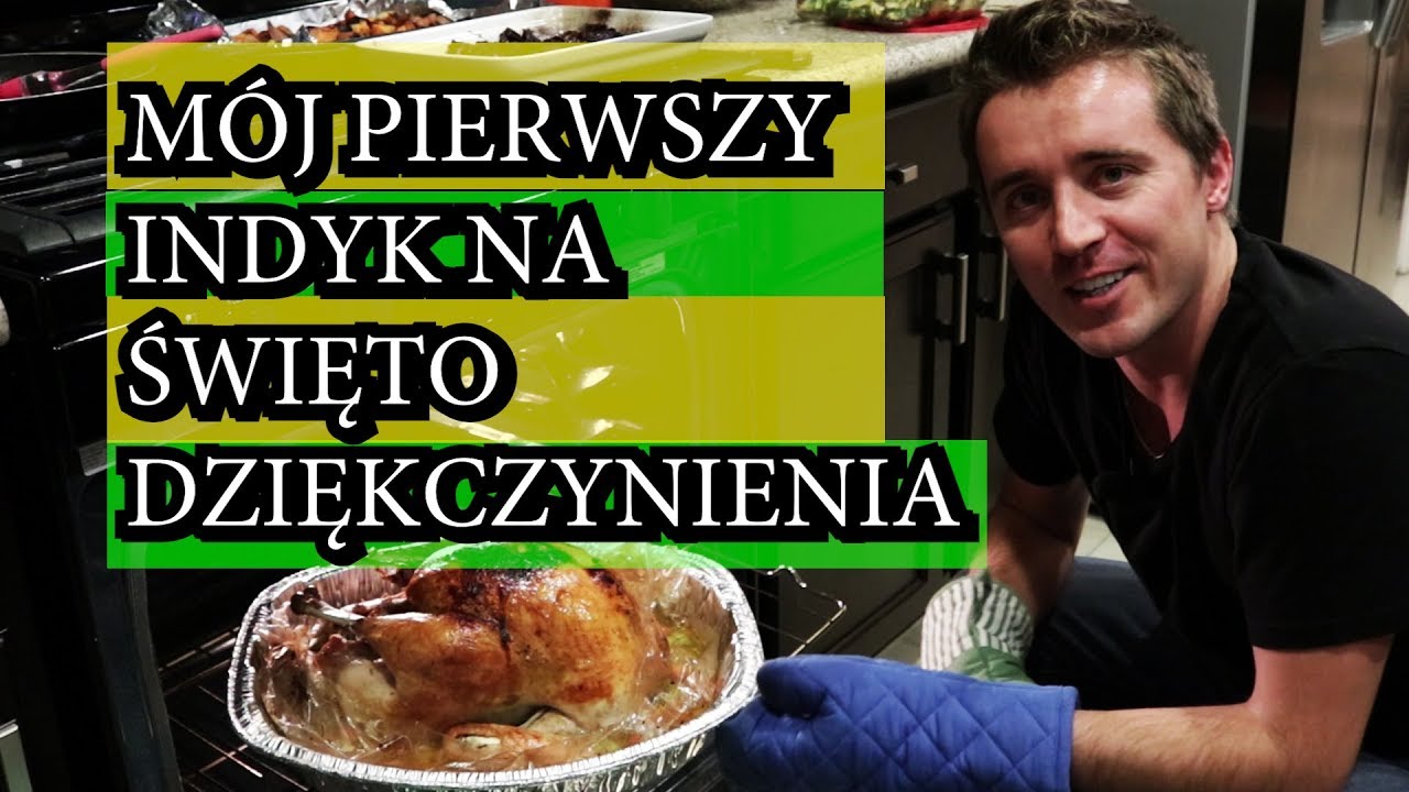 Pieczony Indyk na Święto Dziękczynienia
