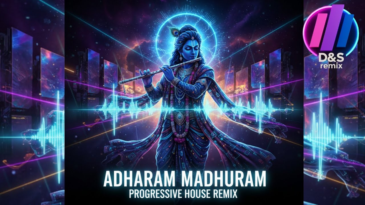 Adharam Madhuram Remix | AI Devotional EDM | Progressive House India | D&S remix
