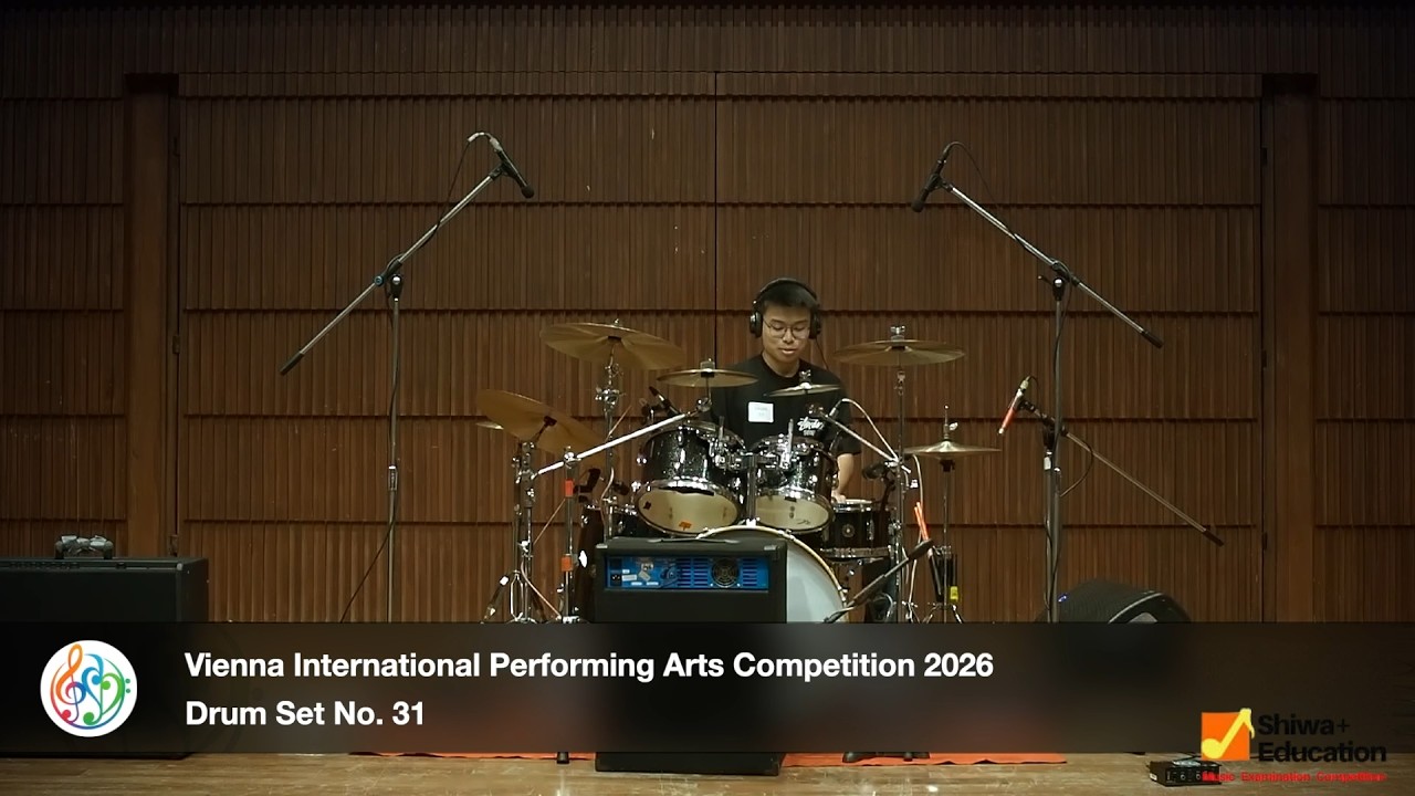 Vienna International Performing Arts Competition 2026  Drum Set No. 31