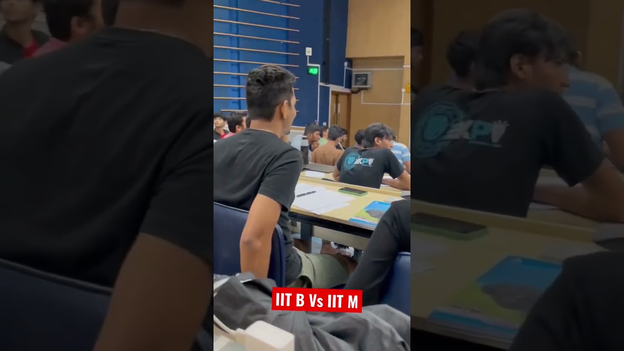 IIT BOMBAY VS IIT MADRAS CLASROOMS #iitbombay #iitmadras  #iitmotivation #jeemotivation