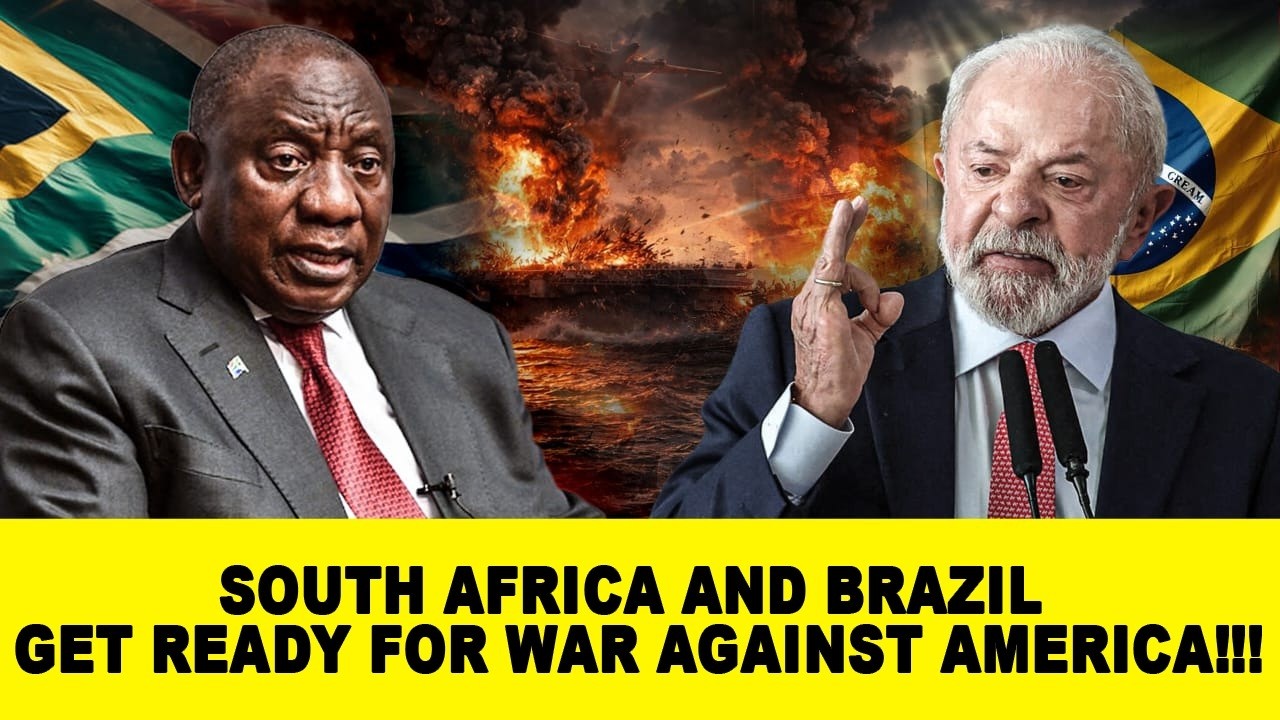 BRAZIL SOUTH AFRICA STUN TRUMP WITH BIG WARNING AMID IRAN WAR : NO ONE ELSE WILL COME TO OUR AID...