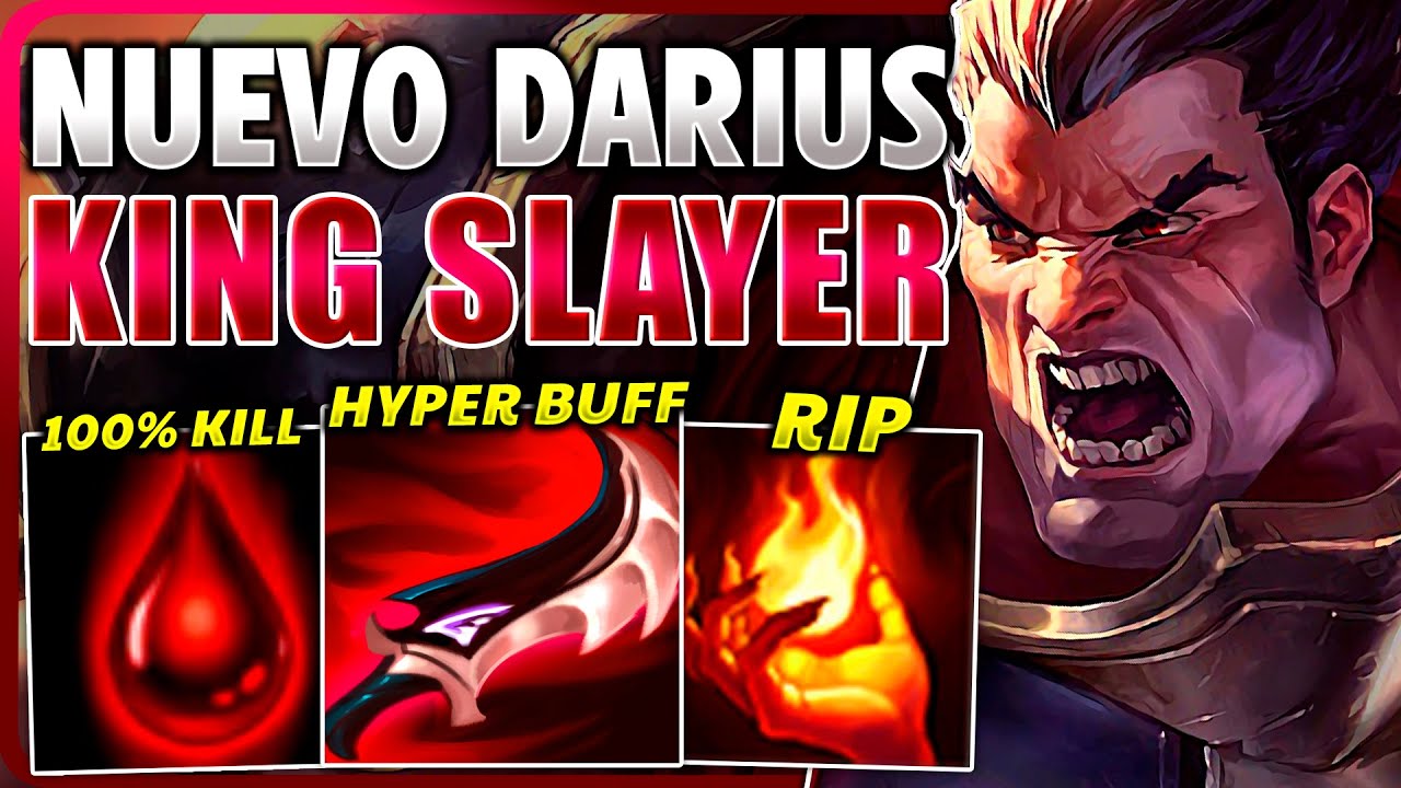 😱¡La ESTRATEGIA MÁS ABSURDA de LOL! *NUEVO DARIUS* MATA de +2500 DAÑO VERDADERO con NUEVO DRAKTHARR
