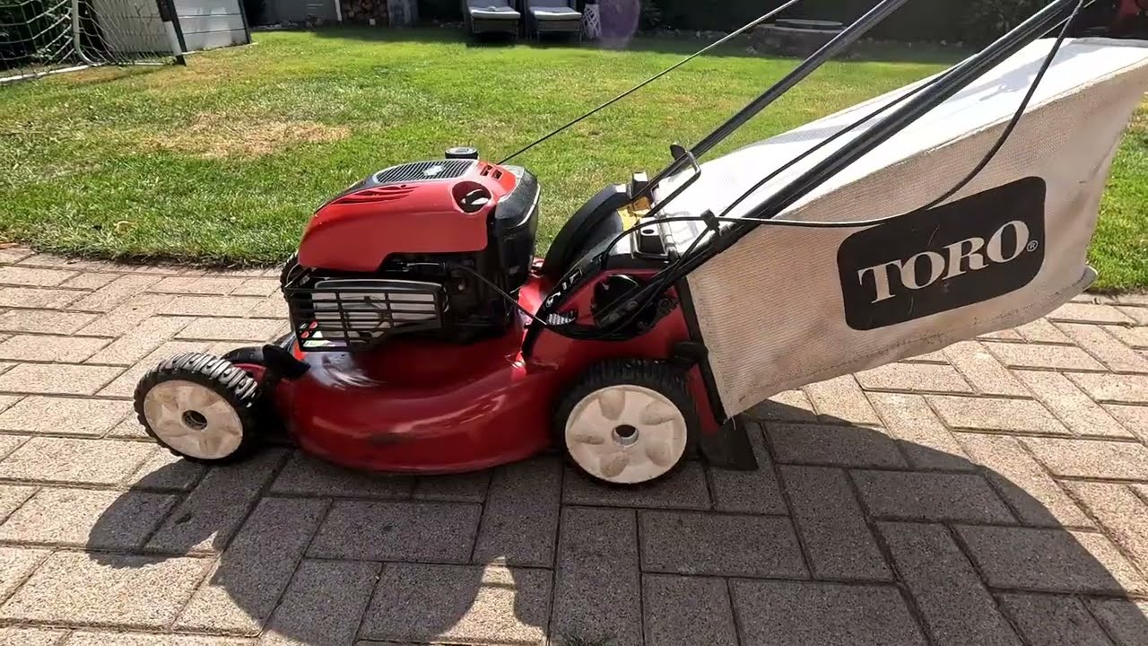 Toro 675 GTS Rasenmäher zu verschenken Keilriemen wechseln