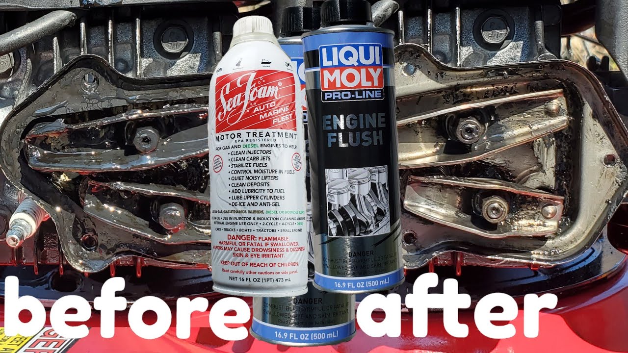 Do not use engine flush?