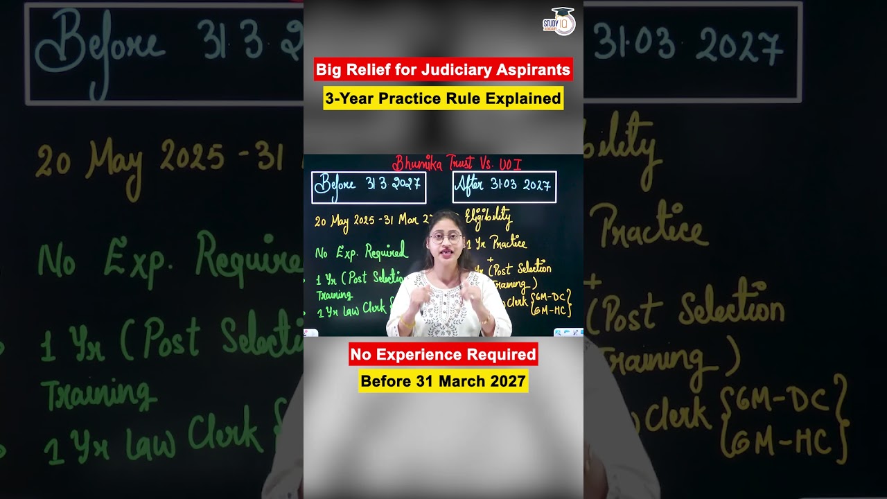 SC 3 Year Practice Judgment Key Takeways #judiciary #supremecourt #aspirants