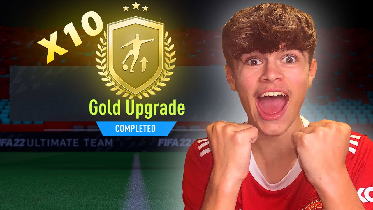 10x TWO RARE GOLD PLAYER PACKS... INSANE PULL!!!!!!