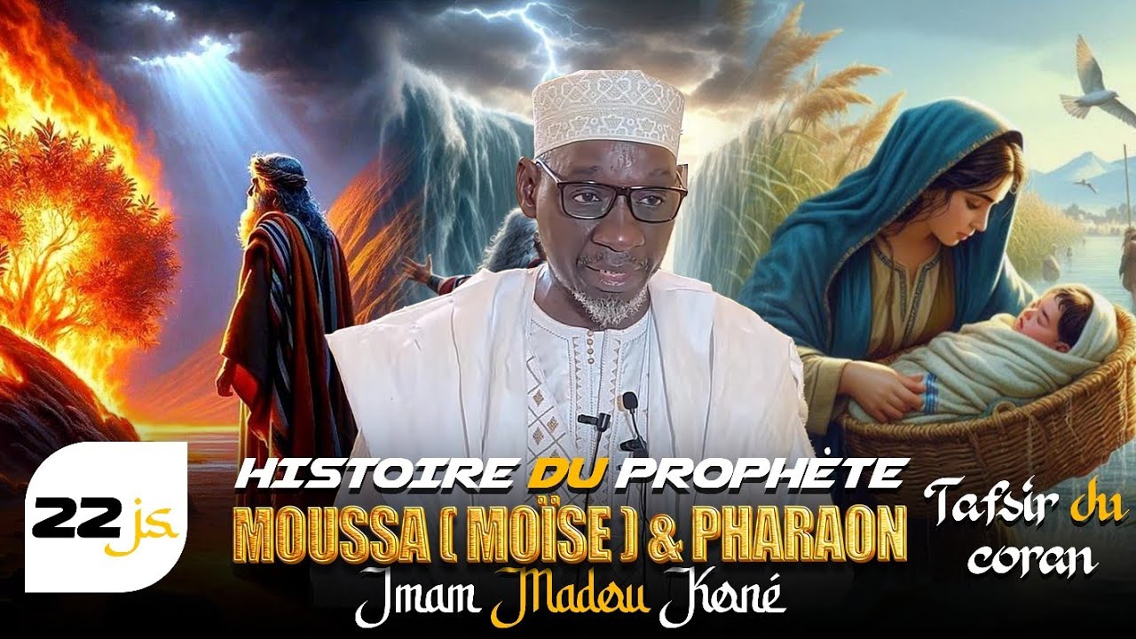IMAM MADOU KONÉ : TAFSIR DU CORAN / HISTOIRE DU PROPHÈTE MOUSSA ( MOÏSE ) AVEC LE PHARAON