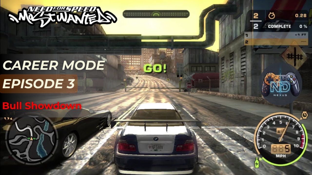 Need for Speed Most Wanted 2005 - Career Mode #3 | Bull Showdown