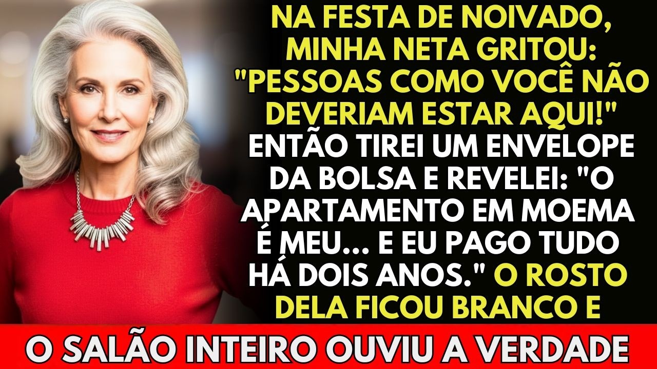 Minha neta gritou no noivado: 