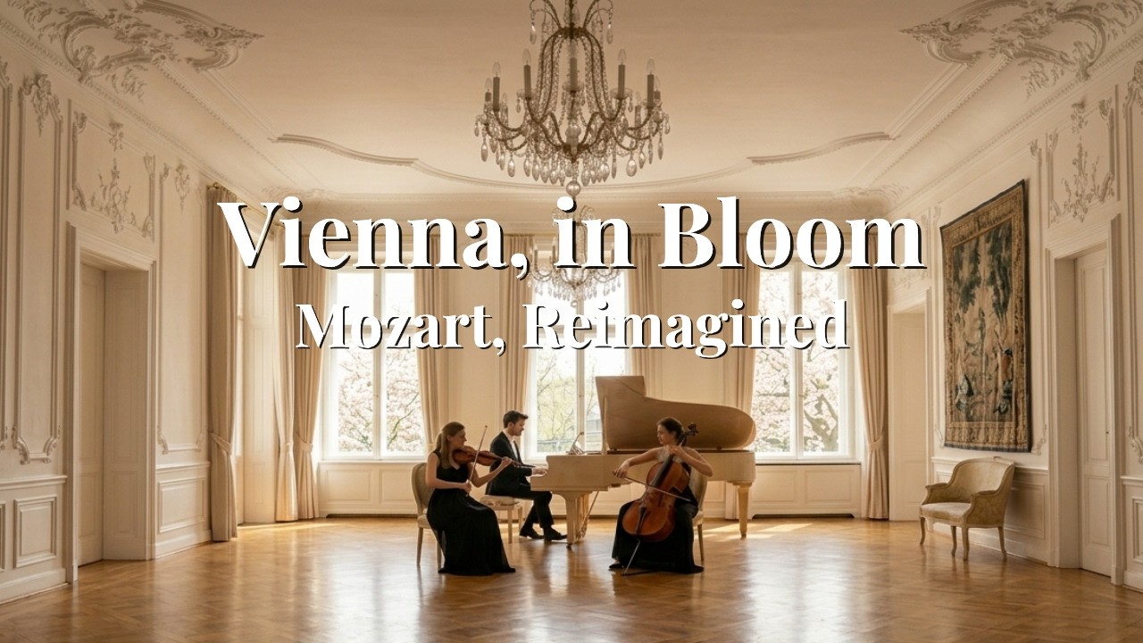Vienna in Spring | Mozart-inspired Cello, Violin & Piano Playlist
