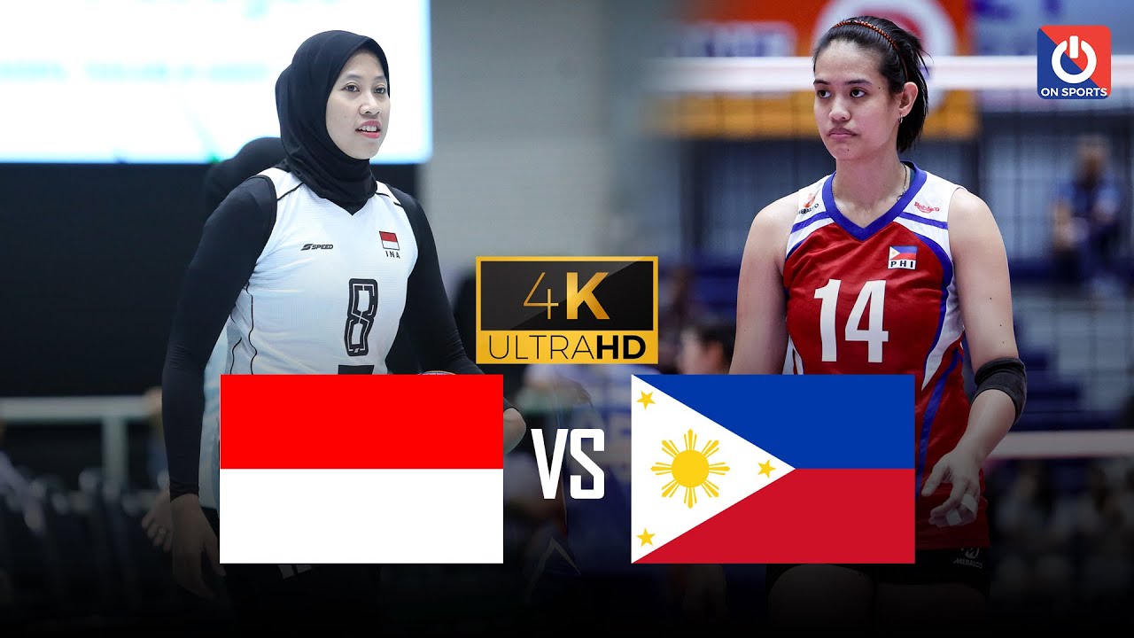 Full 4K | PHILIPPINES vs INDONESIA | Tâm điểm so tài Solomon và Megawati, rượt đuổi kịch tính