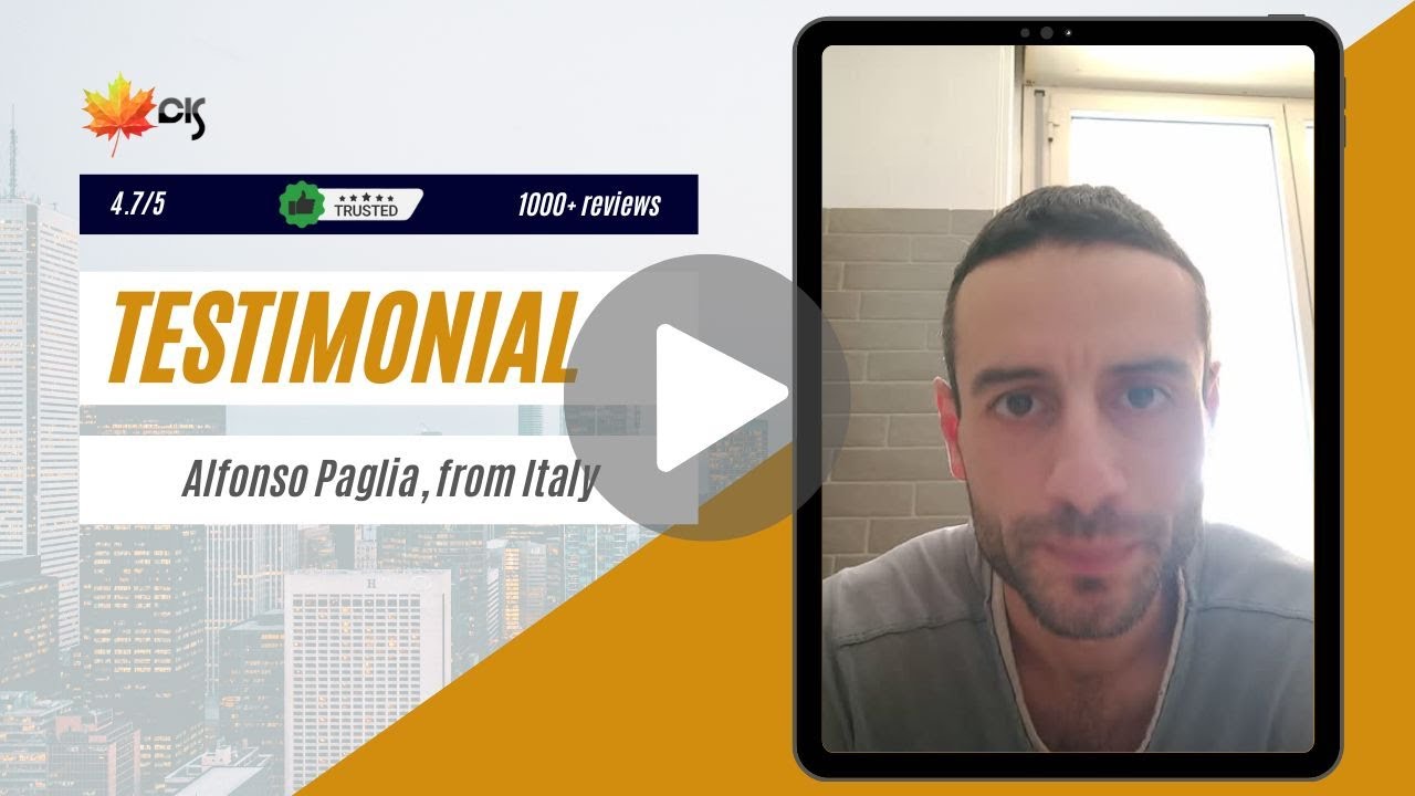 Alfonso Shares His Real Experience and Visa Approval with CanadaCIS