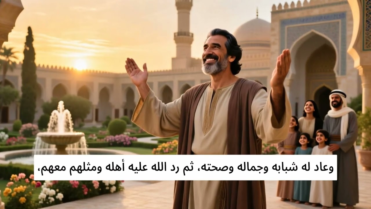 قصة أيوب عليه السلام الصبر والشفاء