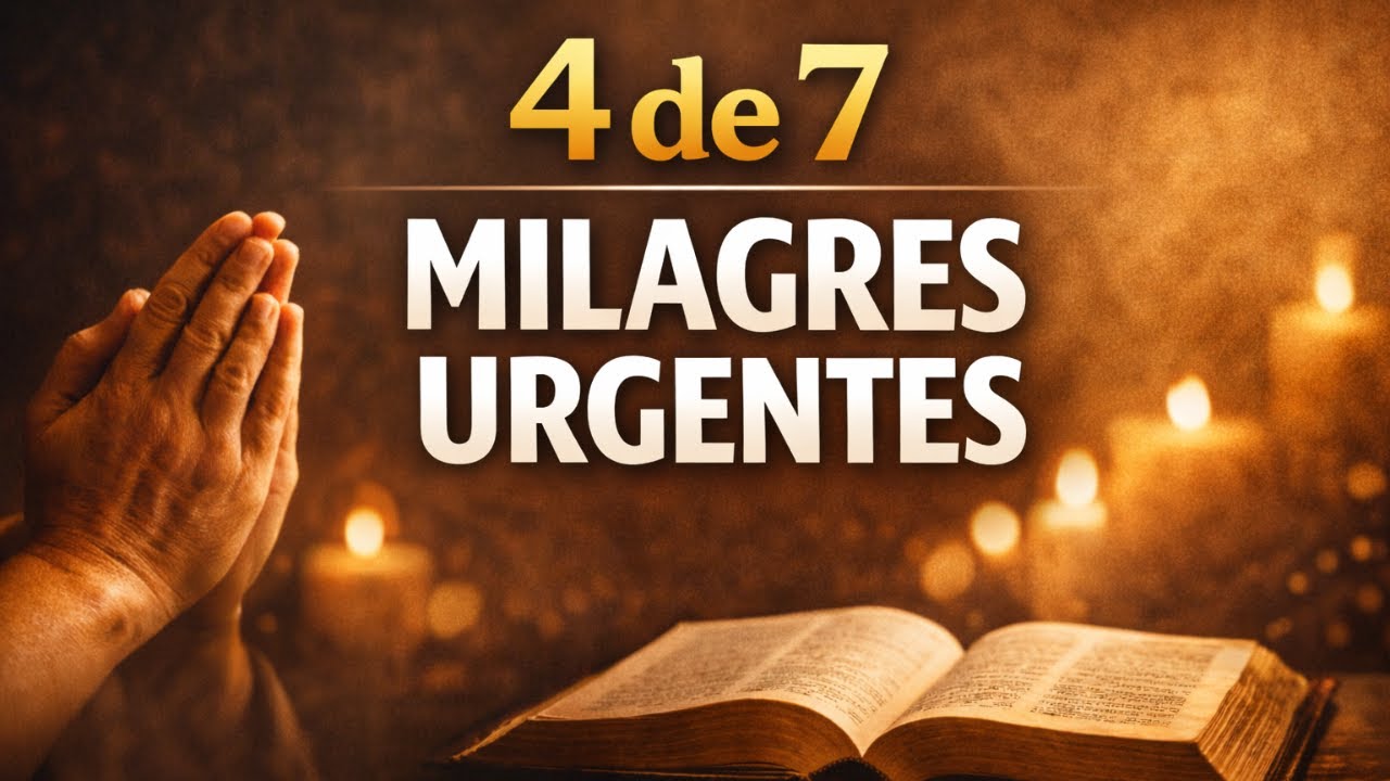 Oração para Milagres Urgentes | Dia 4 – 7 Dias de Oração Poderosa