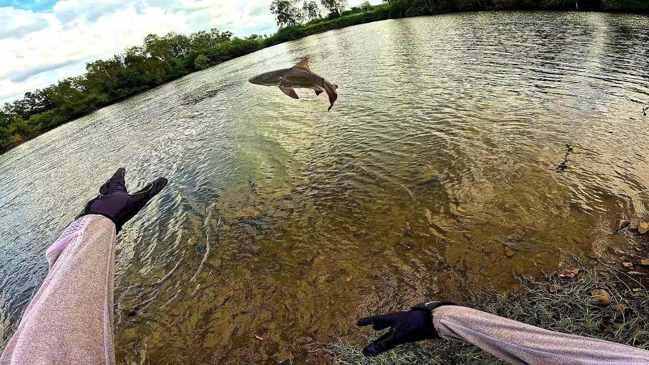 I was not expecting this catch on such light tackle!