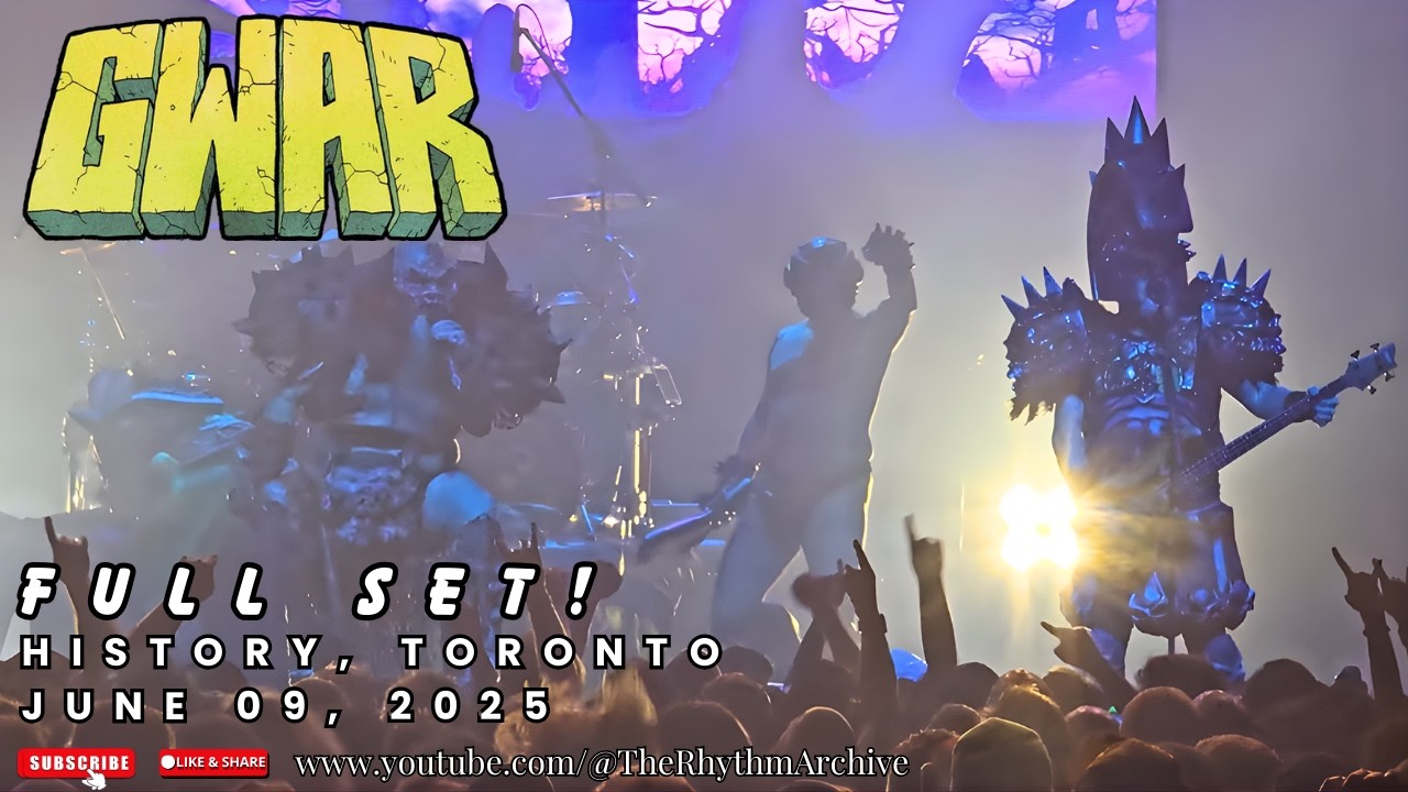 GWAR | Shock-Rock & Metal Madness Live! | Full Set | History | Toronto | June 09, 2025