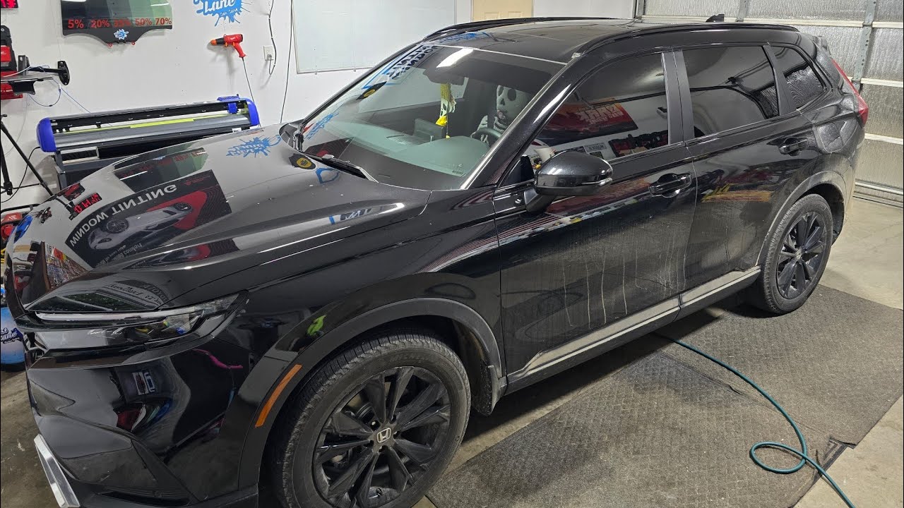 2026 Honda CR-V Touring Edition Back Door Window Tint Install