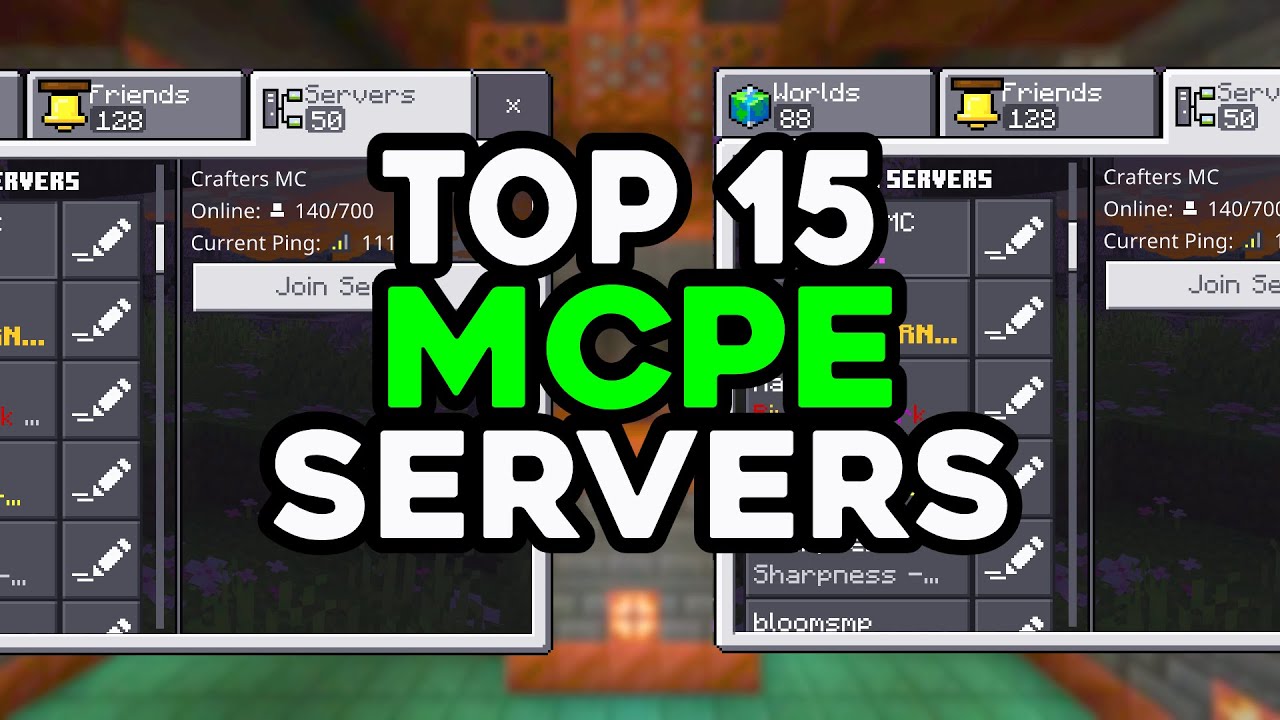 15 ЛУЧШИХ серверов для Minecraft Bedrock 1.21!