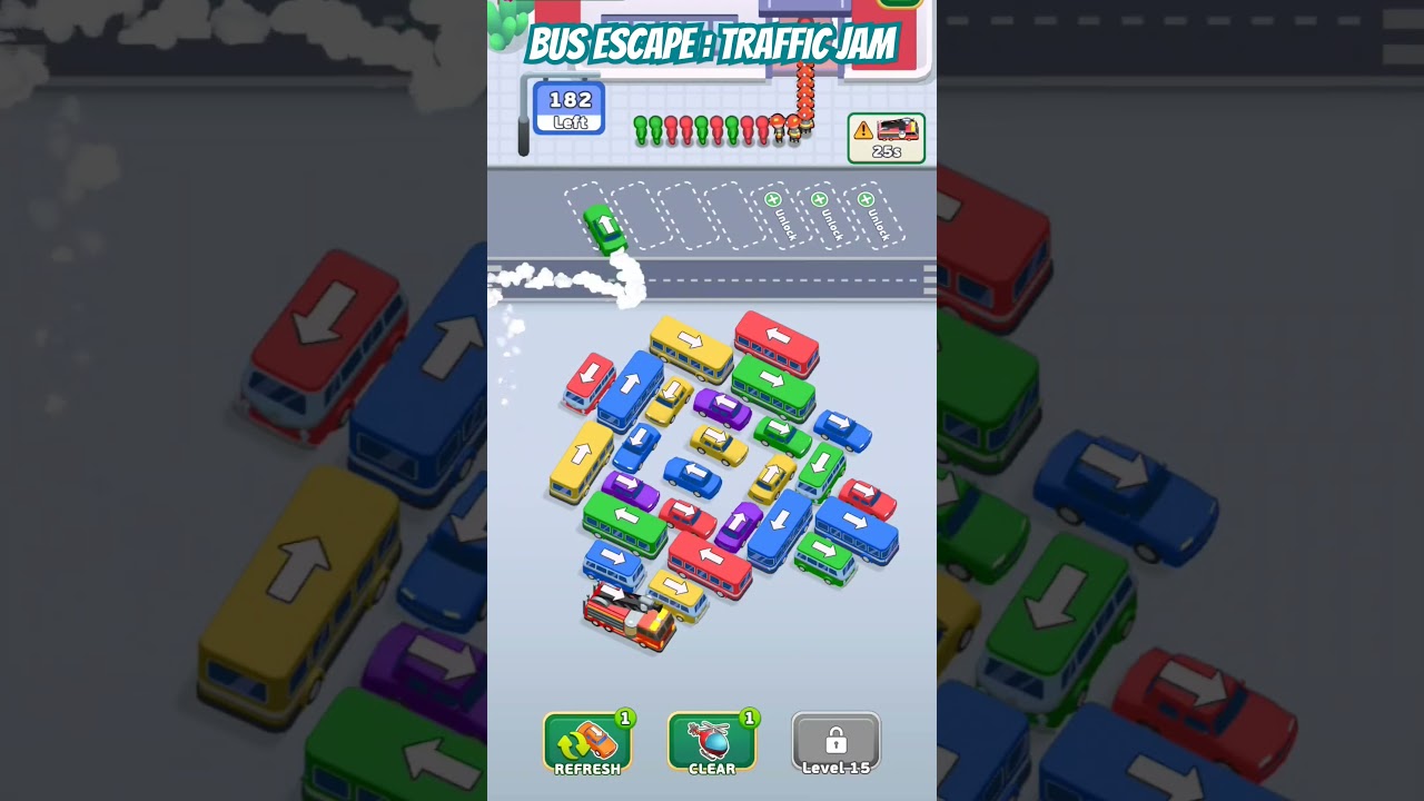 BUS Escape : Traffic Jam #GameReview #BUSEscape #BUSEscapeTrafficJam