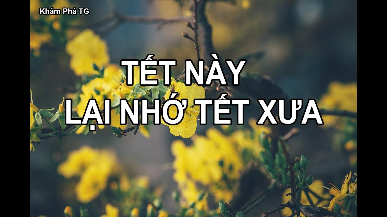 TẾT NÀY LẠI NHỚ TẾT XƯA. Nhớ chợ hoa xuân, nhớ những ngày tháng cũ.