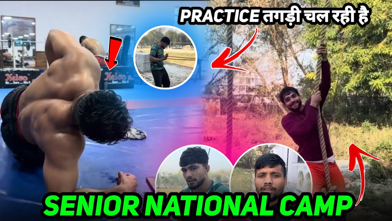 Senior National camp ki tagdi practice chal rahi hai | lalit sehrawat vlogs 