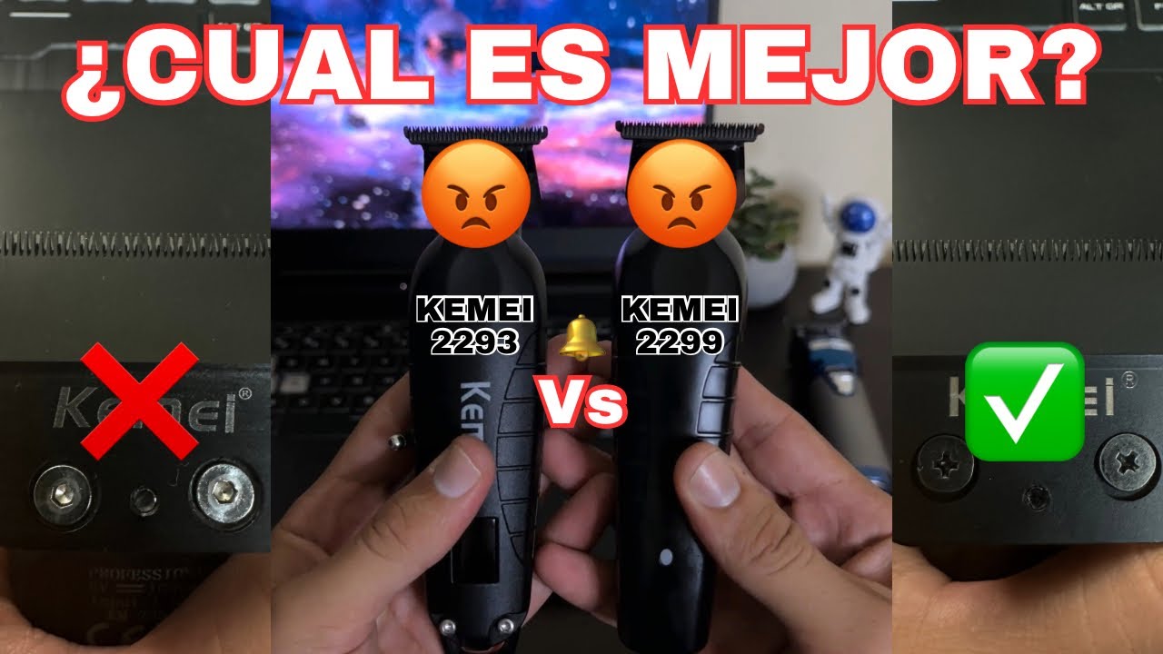 KEMEI 2293 vs KEMEI 2299 | COMPARACIÓN
