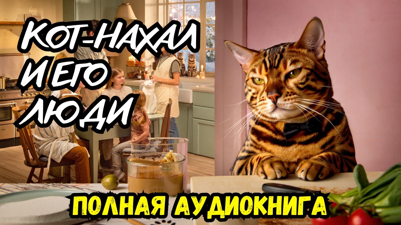 Слушать аудиокнигу: Кот нахал и его люди | полностью