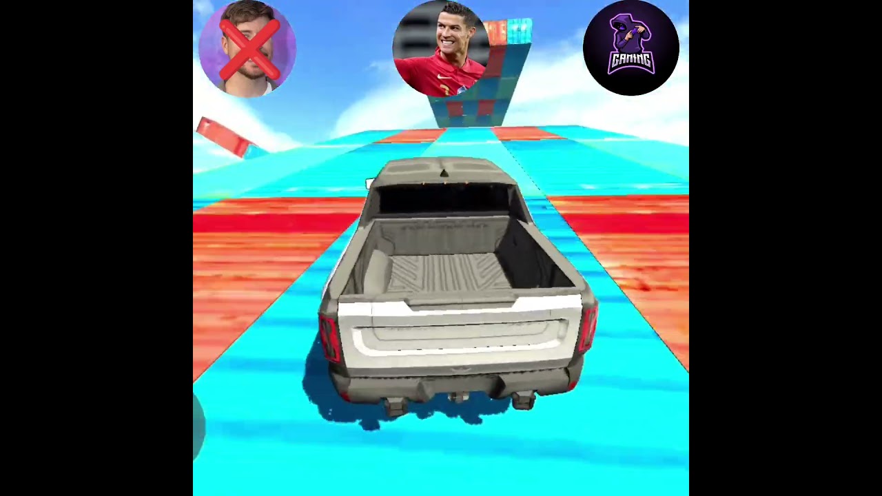 All car 🚘 Ramp cross Challenge