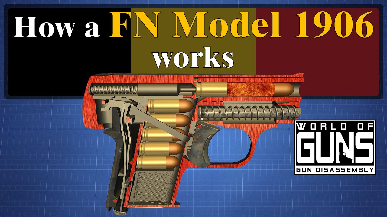 How a FN Model 1906 works | World of Guns