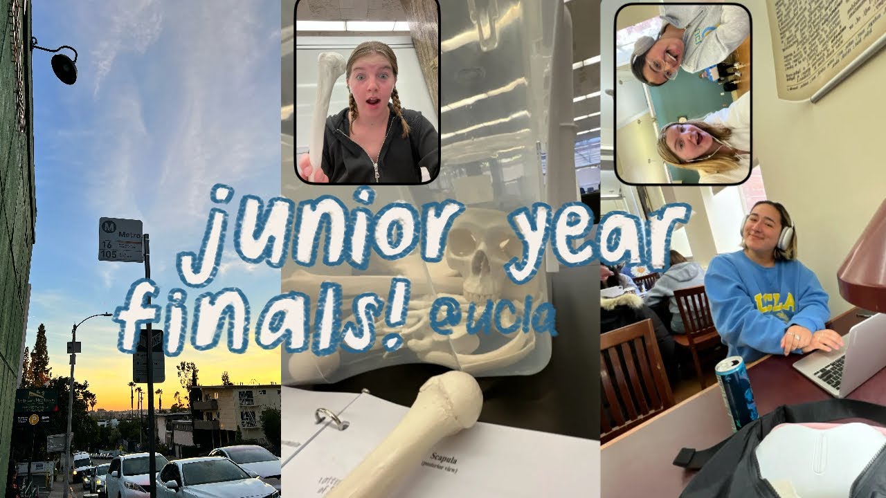fall quarter finals week- junior year at ucla!