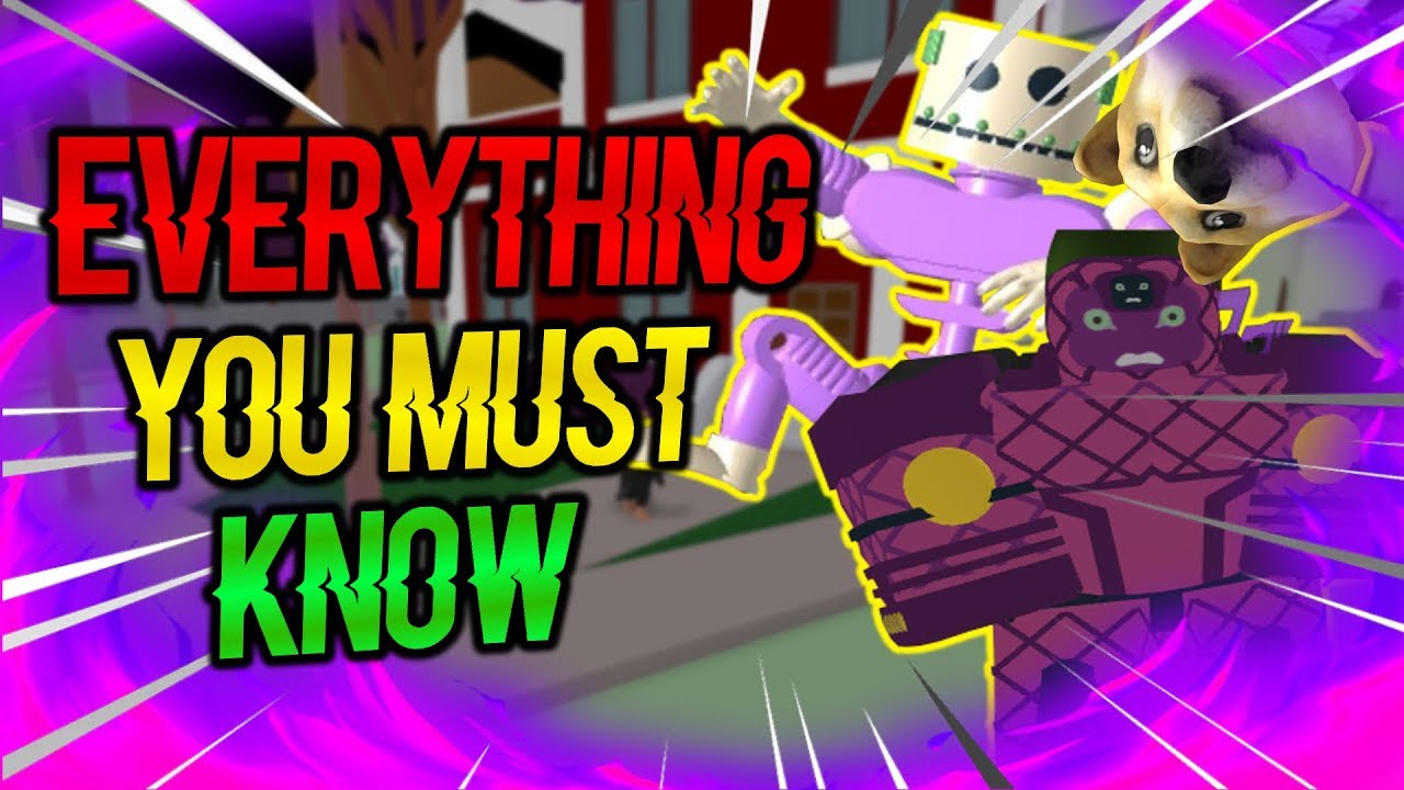 EVERYTHING YOU MUST KNOW! ⭐️ | PROJECT JOJO | ROBLOX