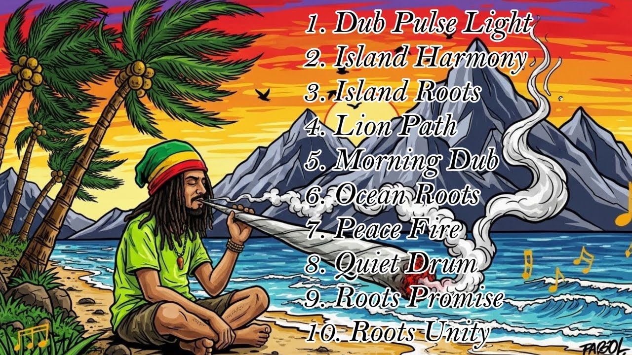 🌊 Serene Caribbean Current | Soft Reggae Relax